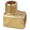 Thrifco Plumbing 1/4 Inch 90 deg Street Elbow Brass 9316022 - alternate 1